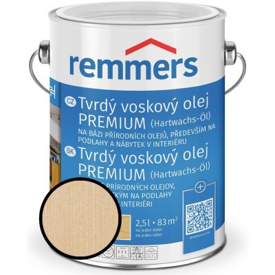 Remmers premium Tvrdý voskový olej 2,5 l farblos – Zbozi.Blesk.cz