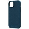Pouzdro a kryt na mobilní telefon Pouzdro Njord Fabric MagSafe Case iPhone 15 Plus Deep Sea
