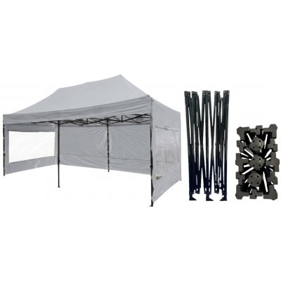 TENTino STEEL HEXAGON 3x6 m /6 noh 5A - ŠEDÁ – Hledejceny.cz