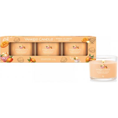 Yankee Candle Mango Ice Cream 3 x 37 g – Zbozi.Blesk.cz