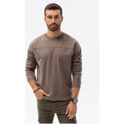 Hnědá bez kapuce Ombre Clothing