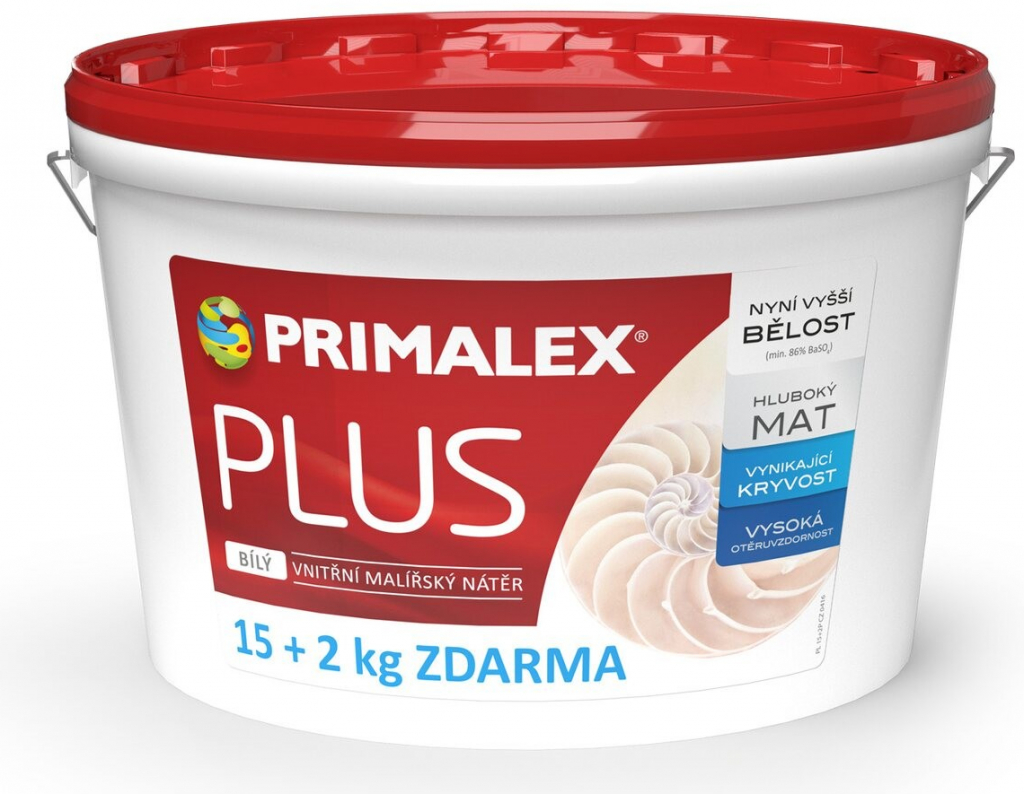 Primalex Plus 15+2 kg bílý