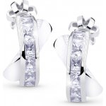 Cutie Jewellery nadčasové půlkruhové náušnice z bílého zlata Z5023-30-10-X-2 – Zboží Mobilmania