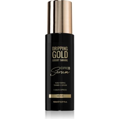 Dripping Gold Samoopalovací sérum pro rychlé opálení (Express Tanning Serum) 150 ml Medium – Zboží Dáma