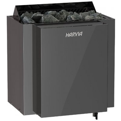 Harvia Qubic Combi BQ90S černá – Zboží Dáma