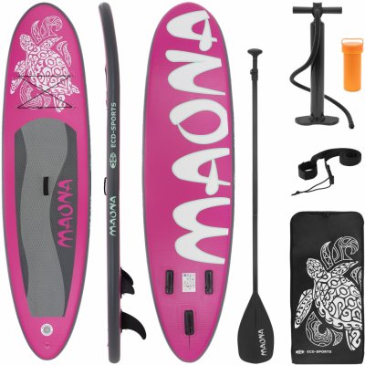 Paddleboard ECD Germany Stand Up Paddle Board Maona 308x76x10 cm růžová – Zboží Mobilmania