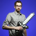 Minecraft diamantový meč 51 cm – Zboží Dáma