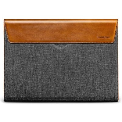 tomtoc TOM-H15-E01Y Premium Sleeve 16`` MacBook Pro 2019 šedá/koňaková – Sleviste.cz