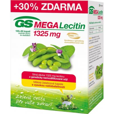 GS MegaLecitin 130 kapslí – Hledejceny.cz