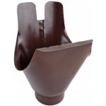 Covernit Lakovaný okapový kotlík 333 - 100 mm RAL 8017 hnědá – Hledejceny.cz