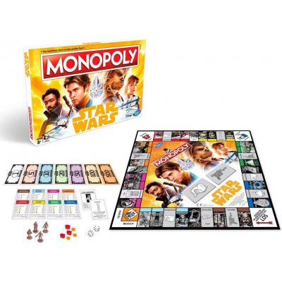 Monopoly Star Wars Solo Board Game DE – Zboží Mobilmania