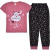 Dětské pyžamo a košilka Dívčí pyžamo růžové