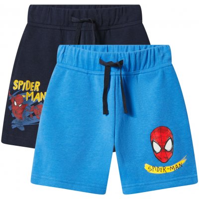 Dětské teplákové kraťasy 2 kusy Spiderman – Sleviste.cz