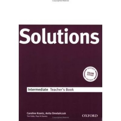 Maturita Solutions Intermediate Teacher's Book - Krantz C., Omelańcyuk A. – Zbozi.Blesk.cz