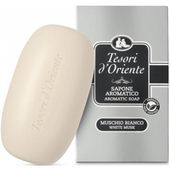 Tesori d´Oriente parfémované toaletní mýdlo Muschio Bianco 125 g