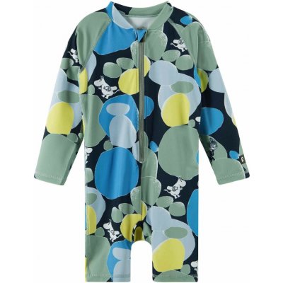 Reima Moomin Sandig dětský softshellový overal Stone Green – Sleviste.cz