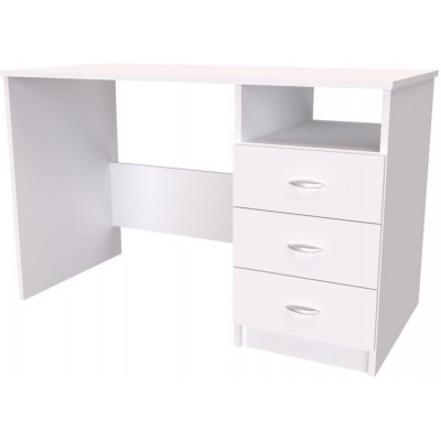 Nábytek Mikulík Alfa bílý lesk / antracit MIK-ALFA-LESK – Sleviste.cz