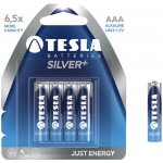 TESLA SILVER+ AAA 4ks 1099137217 – Zboží Živě