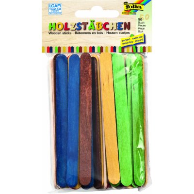 Folia Bringmann Nanuková dřívka malá 50 ks výběr barev klasický mix – Hledejceny.cz