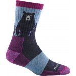 Darn Tough dámské BEAR TOWN MICRO CREW LIGHTWEIGHT WITH CUSHION purple – Zboží Dáma