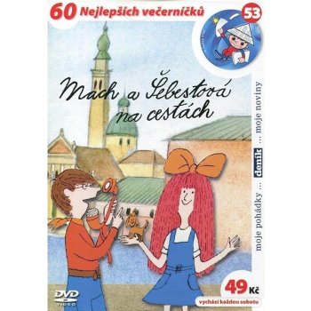 Mach a Šebestová na cestách papírový obal DVD