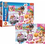 Trefl Paw Patrol Tlapková patrola Skye v akci 16368 100 dílků – Zbozi.Blesk.cz