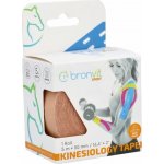 BronVit Sport Kinesio Tape děrovaný béžová 5 cm x 5 m – Zbozi.Blesk.cz