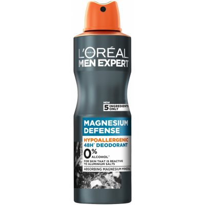 L'Oréal Men Expert Magnesium Defense deospray 150 ml – Zbozi.Blesk.cz