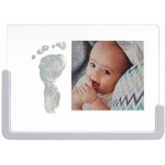 Baby Art rámeček s bílým stojanem My Pure Moment Crystal Transparent Frame – Sleviste.cz