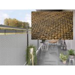 MyBestHome balkonová ratanová zástěna Pori 1 x 5 m hnědá – Hledejceny.cz
