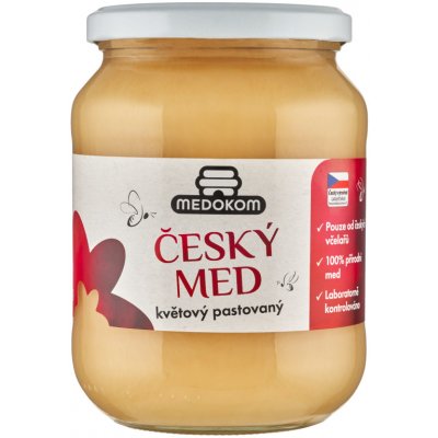 Medokom Med květový pastový 900 g – Zboží Dáma