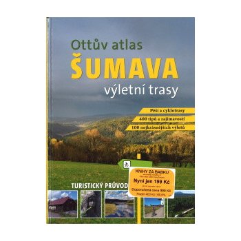 Ottův atlas výletní trasy Šumava