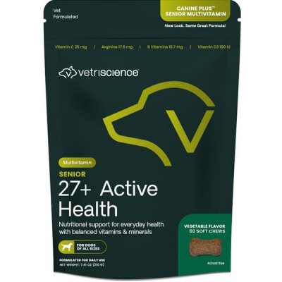 VetriScience Canine Plus Senior Multivitamin pro psy 60 ks – Hledejceny.cz