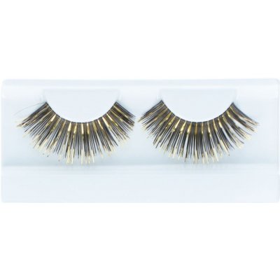 Make-up Studio Eyelashes Glitter & Glamour Black & Gold PH0406/BG – Zboží Mobilmania