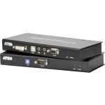 Aten CE-600 DVI and USB based KVM Extender with RS-232 serial 60m – Zboží Mobilmania
