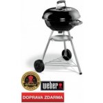 Weber Compact Kettle 47 cm černý 1221004 – Zboží Mobilmania