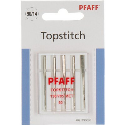 Jehly Pfaff 130/705 MET 90 - Topstitch - 5 ks – Zbozi.Blesk.cz