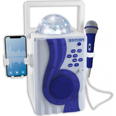 Bontempi Karaoke boom box s disco světelnými efekty – Sleviste.cz