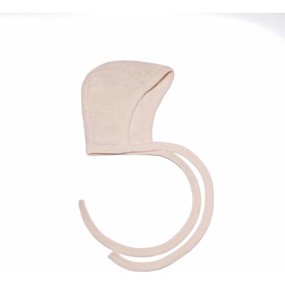 Zavazovací čepička z merino vlny bavlny a hedvábí šedý melír Cosilana – Zboží Dáma