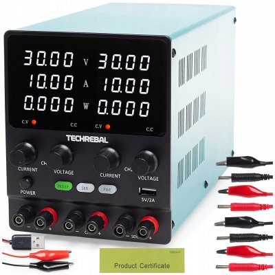 Laboratorní zdroj Techrebal BD05-94055 600 W, 0-20 A, 0-60 V – Sleviste.cz