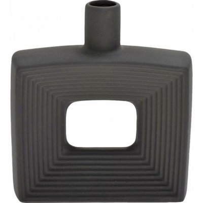 VÁZA KERAMIKA 18,5x6x20,5CM ČIERNA SUPER CENA! – Hledejceny.cz