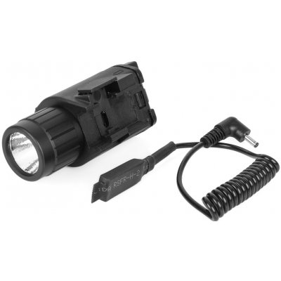 Shooter Taktická svítilna M6 s červeným laserem na RIS lištu – Sleviste.cz