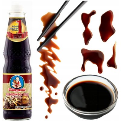 Healthy Boy Sojová Omáčka Black Tmavá Hustá 300 ml – Zboží Dáma