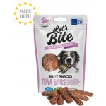 Brit Let's Bite Meat Snacks Tuna Bars Flavored with Shrimp and Greenlipped Mussel and Pumpin Seeds 80 g – Sleviste.cz