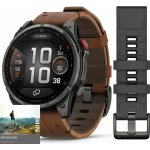 Garmin Fenix 8 PRO 51mm AMOLED Sapphire Carbon grey/Chestnut 010-03199-40 – Zboží Živě