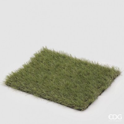 Umělý dekorační trávník zelený, 1x1x0,03m – Zboží Mobilmania