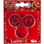 Vykrajovátka na cukroví 3ks TORO hladké kolečko – Zboží Dáma