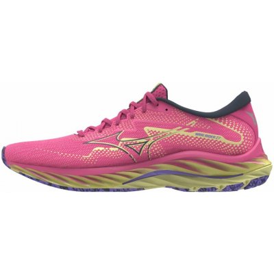 Mizuno Wave Rider 27 H-VPink/OBlue/Luminous – Zboží Mobilmania