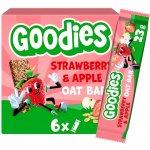 Goodies Ovesná tyčinka jahody a jablko 6 x 23 g – Sleviste.cz