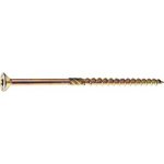 Konstrukční vrut 6,0x80 TX, zapuštěná hlava, zinek žlutý, 30ks – Zboží Mobilmania